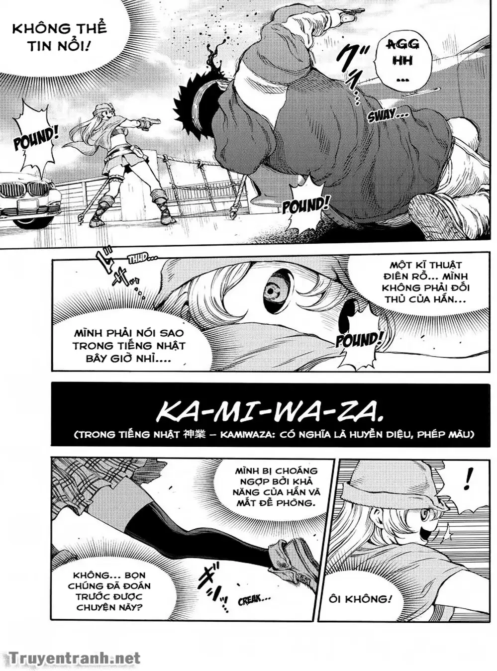 Truyện Tranh Đối Đầu Với Trọng Lực - Tenkuu Shinpan trang 4