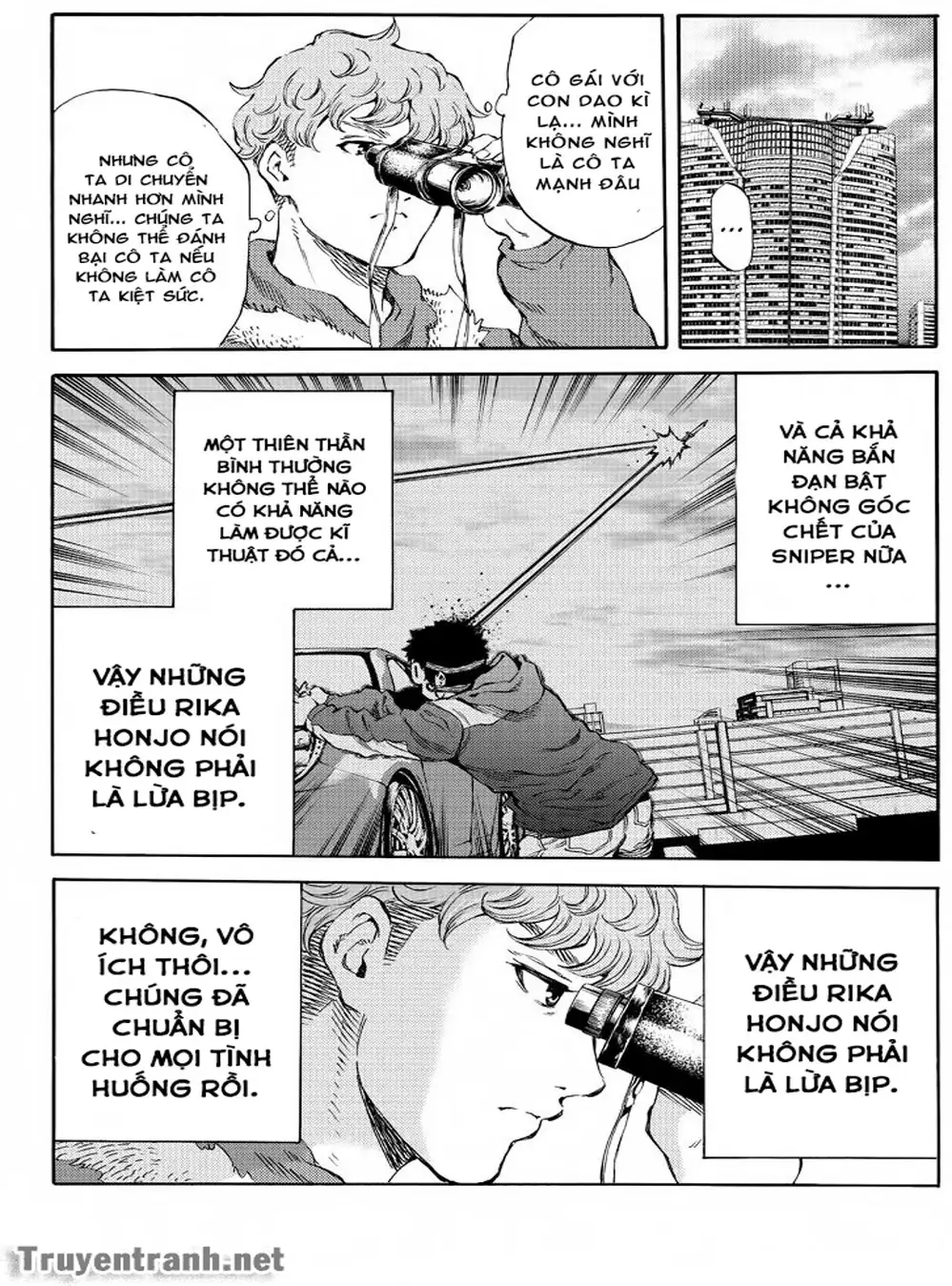 Truyện Tranh Đối Đầu Với Trọng Lực - Tenkuu Shinpan trang 4