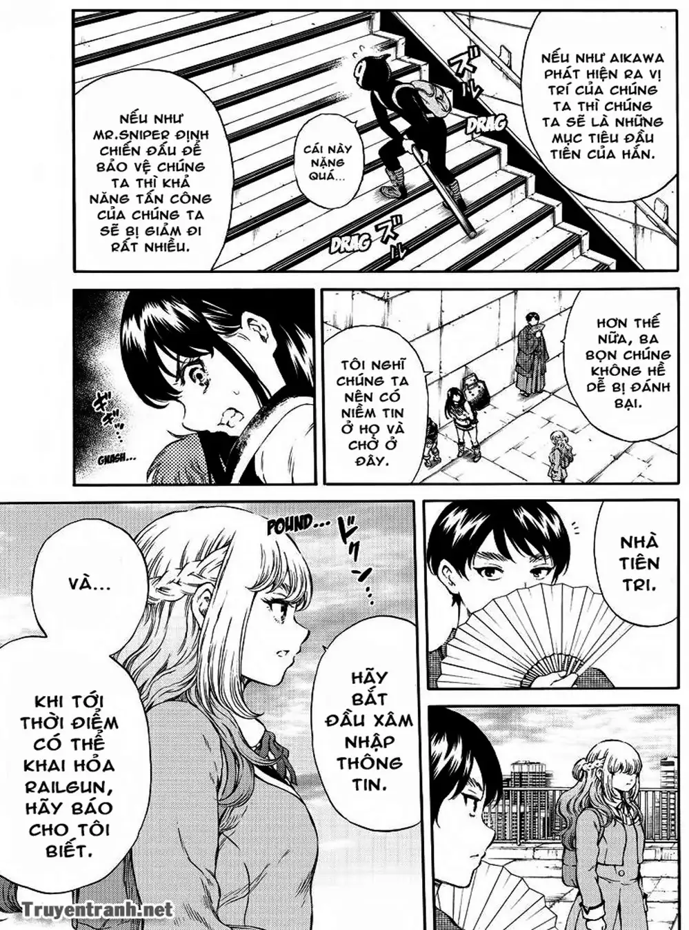 Truyện Tranh Đối Đầu Với Trọng Lực - Tenkuu Shinpan trang 4