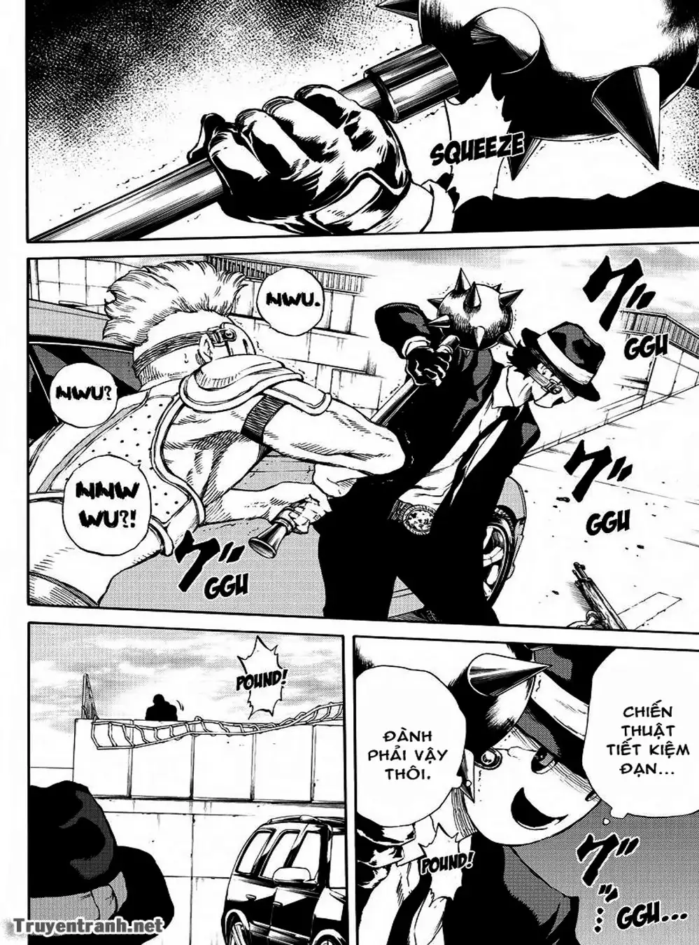 Truyện Tranh Đối Đầu Với Trọng Lực - Tenkuu Shinpan trang 4