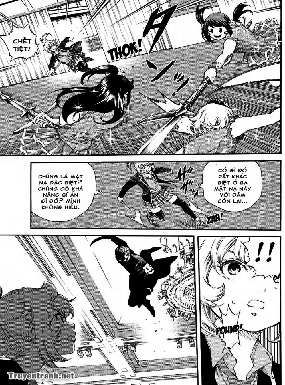 Truyện Tranh Đối Đầu Với Trọng Lực - Tenkuu Shinpan trang 4