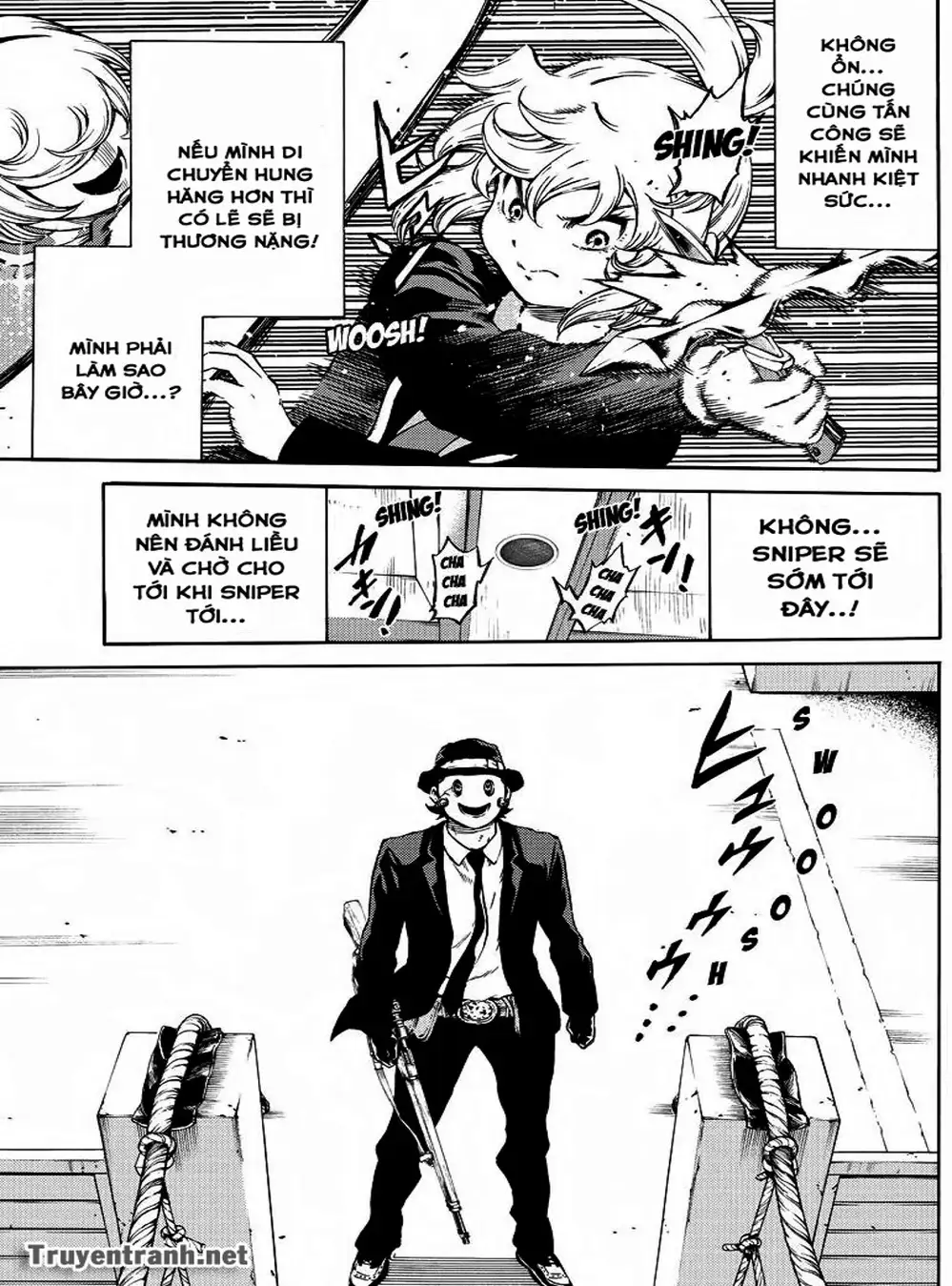 Truyện Tranh Đối Đầu Với Trọng Lực - Tenkuu Shinpan trang 4