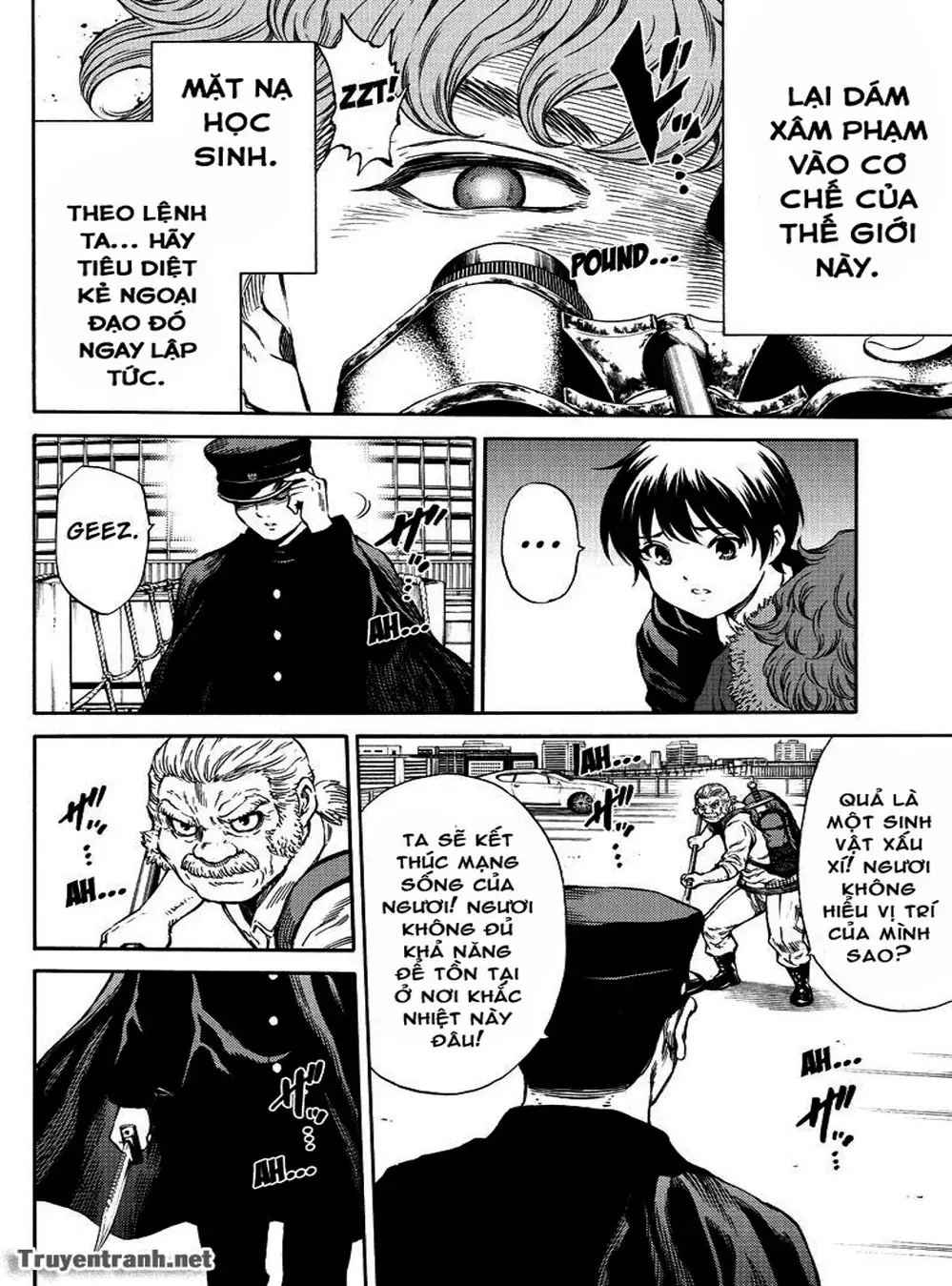 Truyện Tranh Đối Đầu Với Trọng Lực - Tenkuu Shinpan trang 4