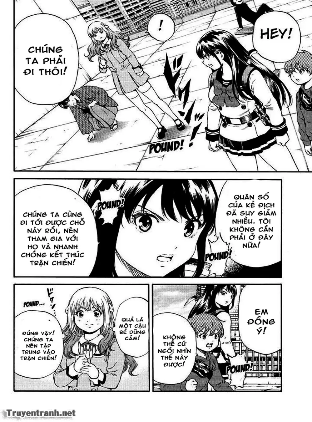 Truyện Tranh Đối Đầu Với Trọng Lực - Tenkuu Shinpan trang 4