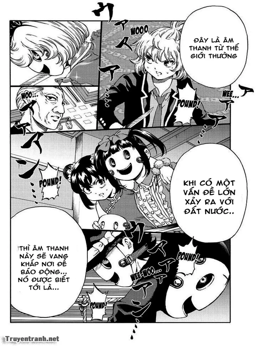 Truyện Tranh Đối Đầu Với Trọng Lực - Tenkuu Shinpan trang 4