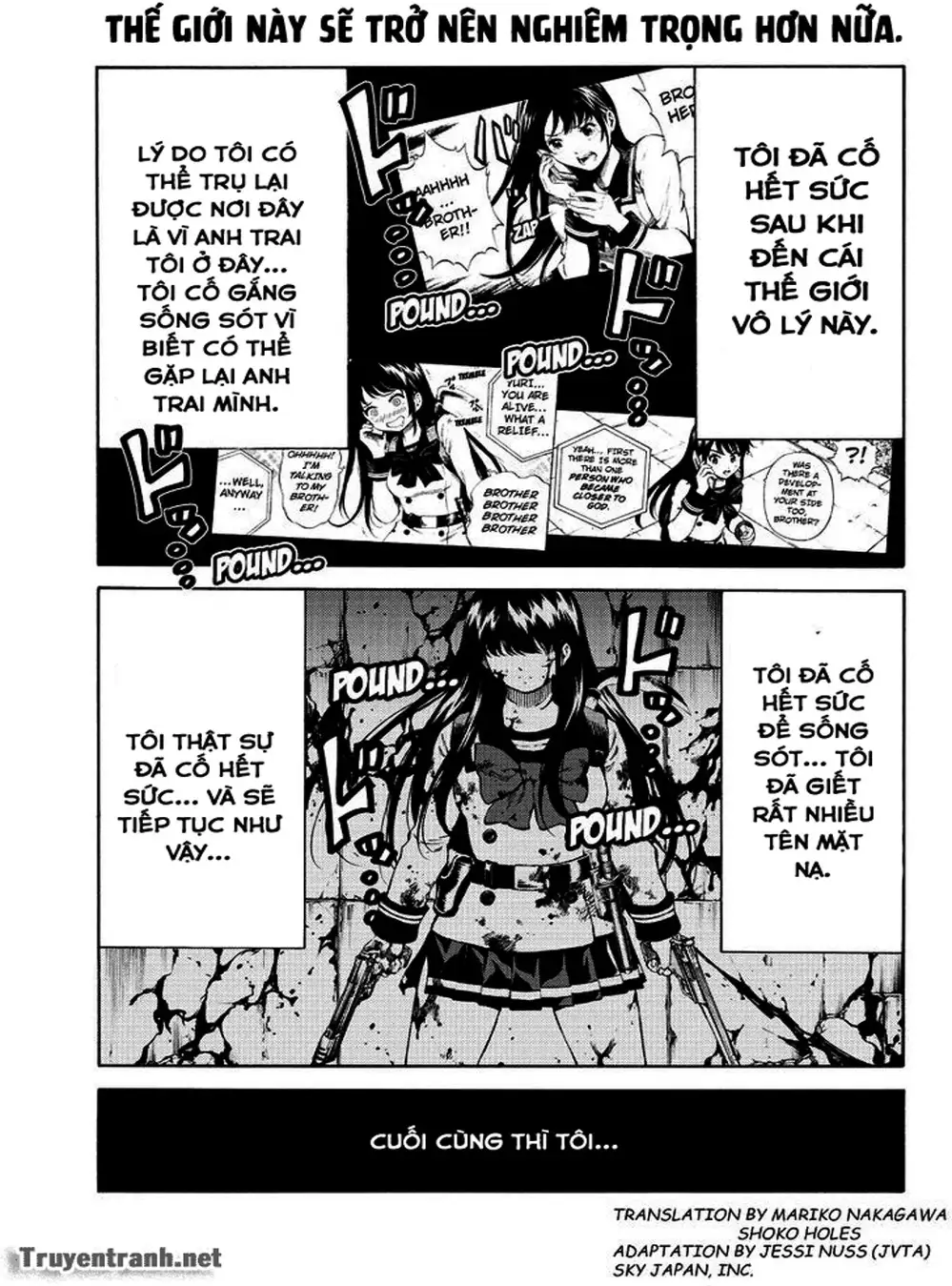 Truyện Tranh Đối Đầu Với Trọng Lực - Tenkuu Shinpan trang 4