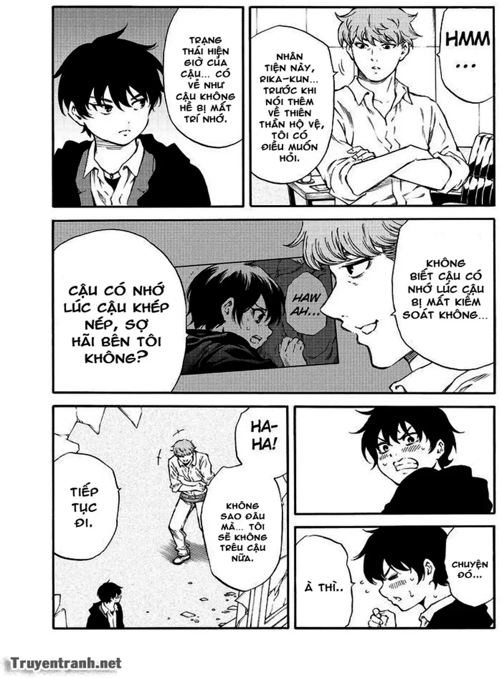 Truyện Tranh Đối Đầu Với Trọng Lực - Tenkuu Shinpan trang 4