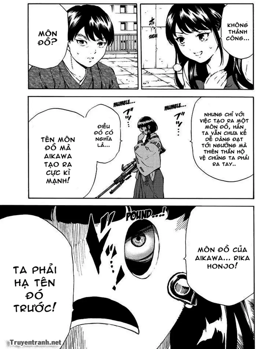 Truyện Tranh Đối Đầu Với Trọng Lực - Tenkuu Shinpan trang 4