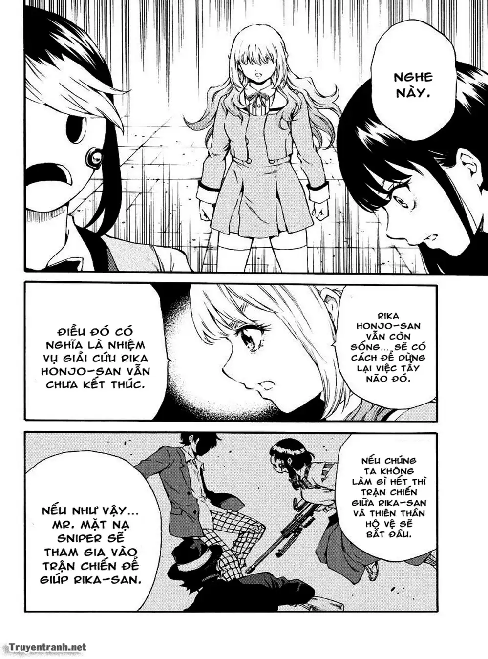 Truyện Tranh Đối Đầu Với Trọng Lực - Tenkuu Shinpan trang 4