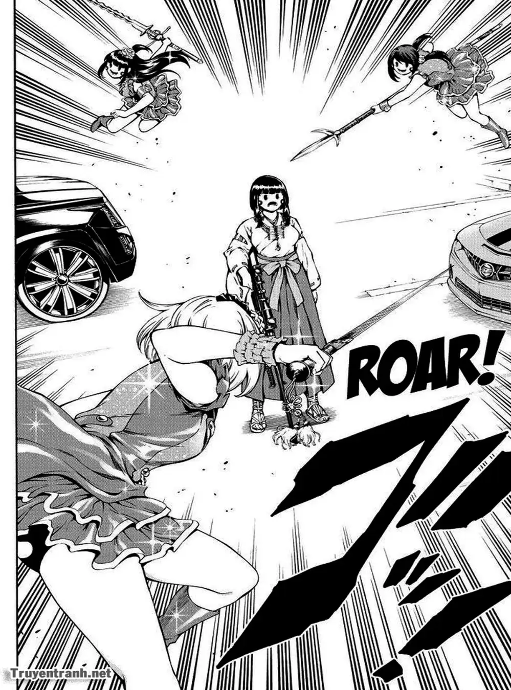 Truyện Tranh Đối Đầu Với Trọng Lực - Tenkuu Shinpan trang 4