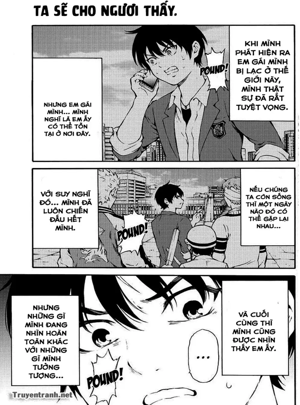 Truyện Tranh Đối Đầu Với Trọng Lực - Tenkuu Shinpan trang 4