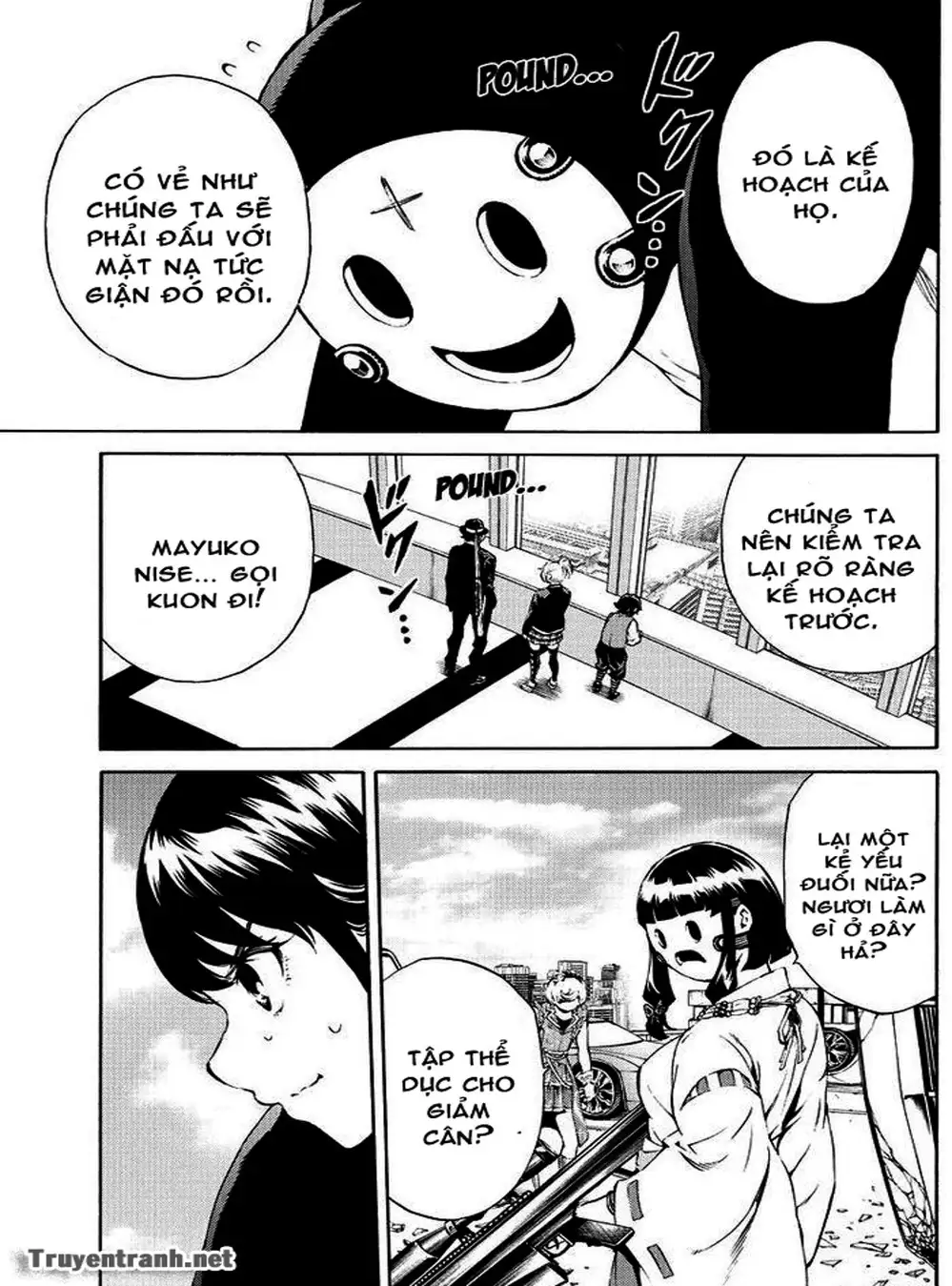 Truyện Tranh Đối Đầu Với Trọng Lực - Tenkuu Shinpan trang 4