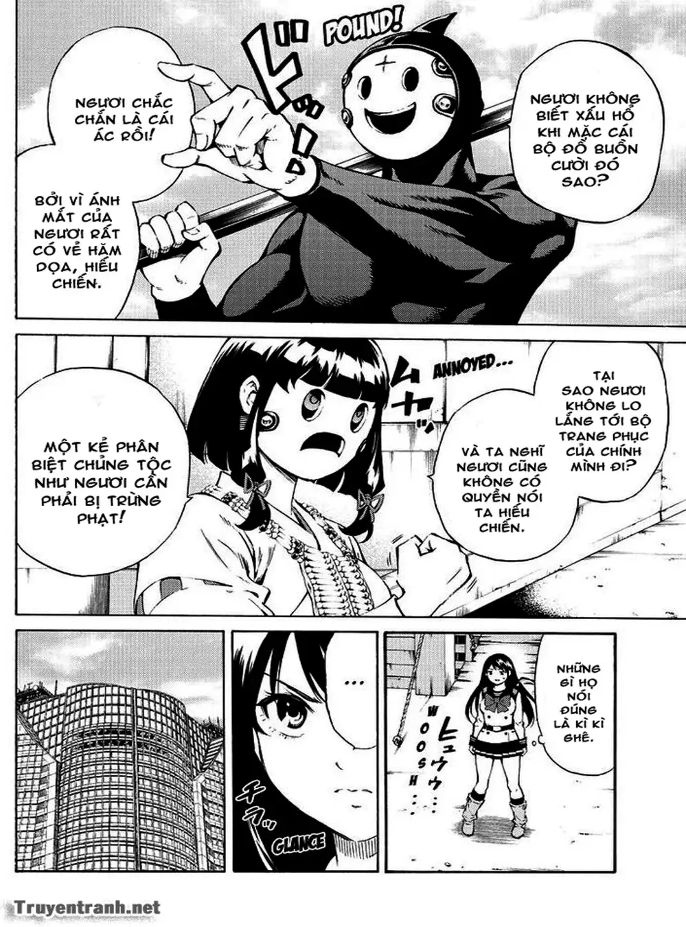 Truyện Tranh Đối Đầu Với Trọng Lực - Tenkuu Shinpan trang 4