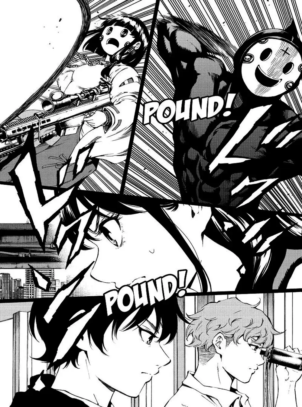 Truyện Tranh Đối Đầu Với Trọng Lực - Tenkuu Shinpan trang 4