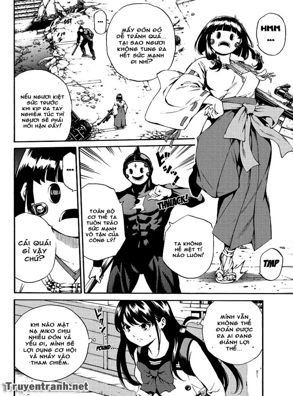 Truyện Tranh Đối Đầu Với Trọng Lực - Tenkuu Shinpan trang 4