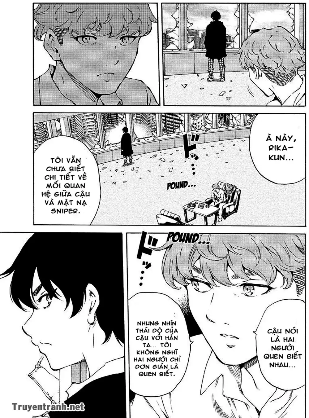 Truyện Tranh Đối Đầu Với Trọng Lực - Tenkuu Shinpan trang 4