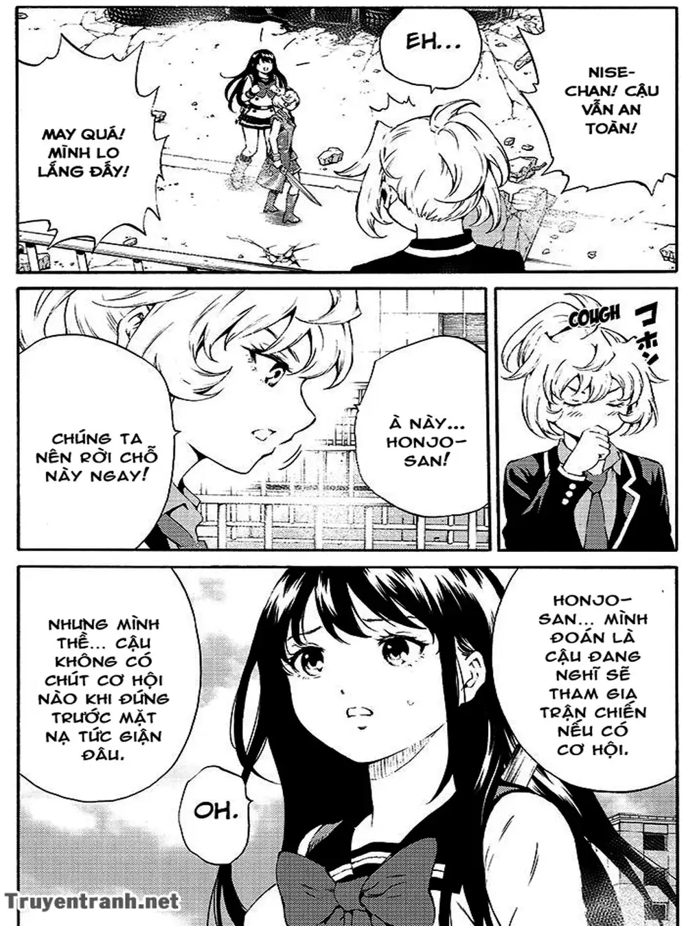 Truyện Tranh Đối Đầu Với Trọng Lực - Tenkuu Shinpan trang 4