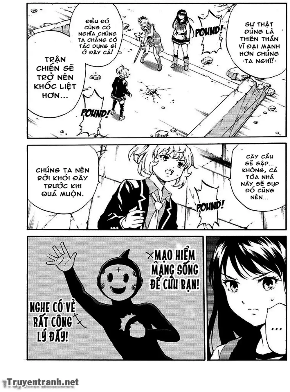 Truyện Tranh Đối Đầu Với Trọng Lực - Tenkuu Shinpan trang 4