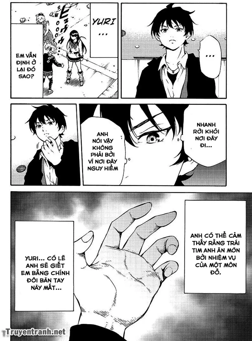 Truyện Tranh Đối Đầu Với Trọng Lực - Tenkuu Shinpan trang 4