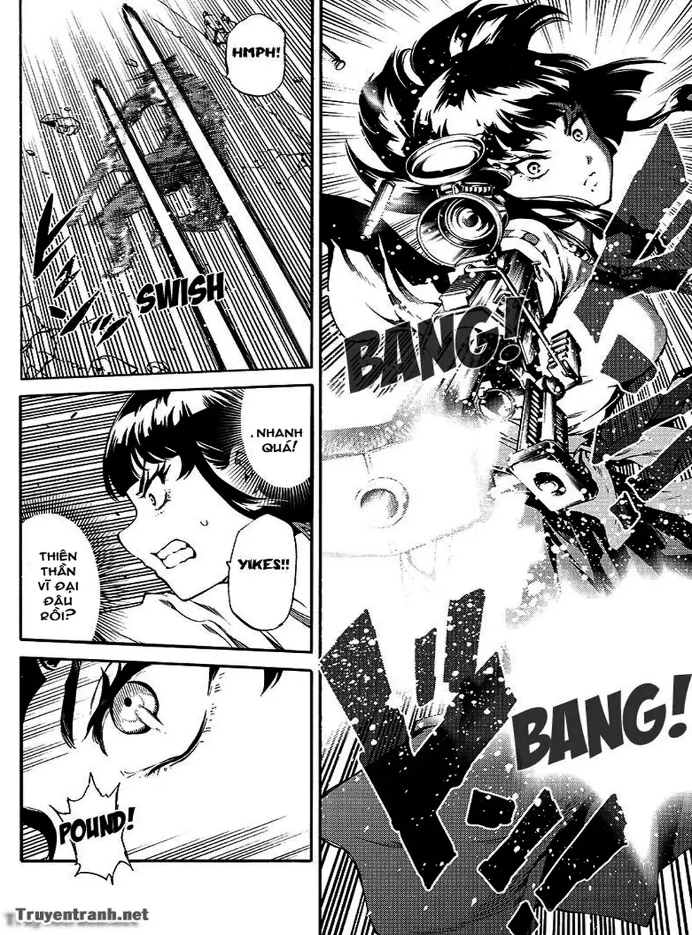 Truyện Tranh Đối Đầu Với Trọng Lực - Tenkuu Shinpan trang 4