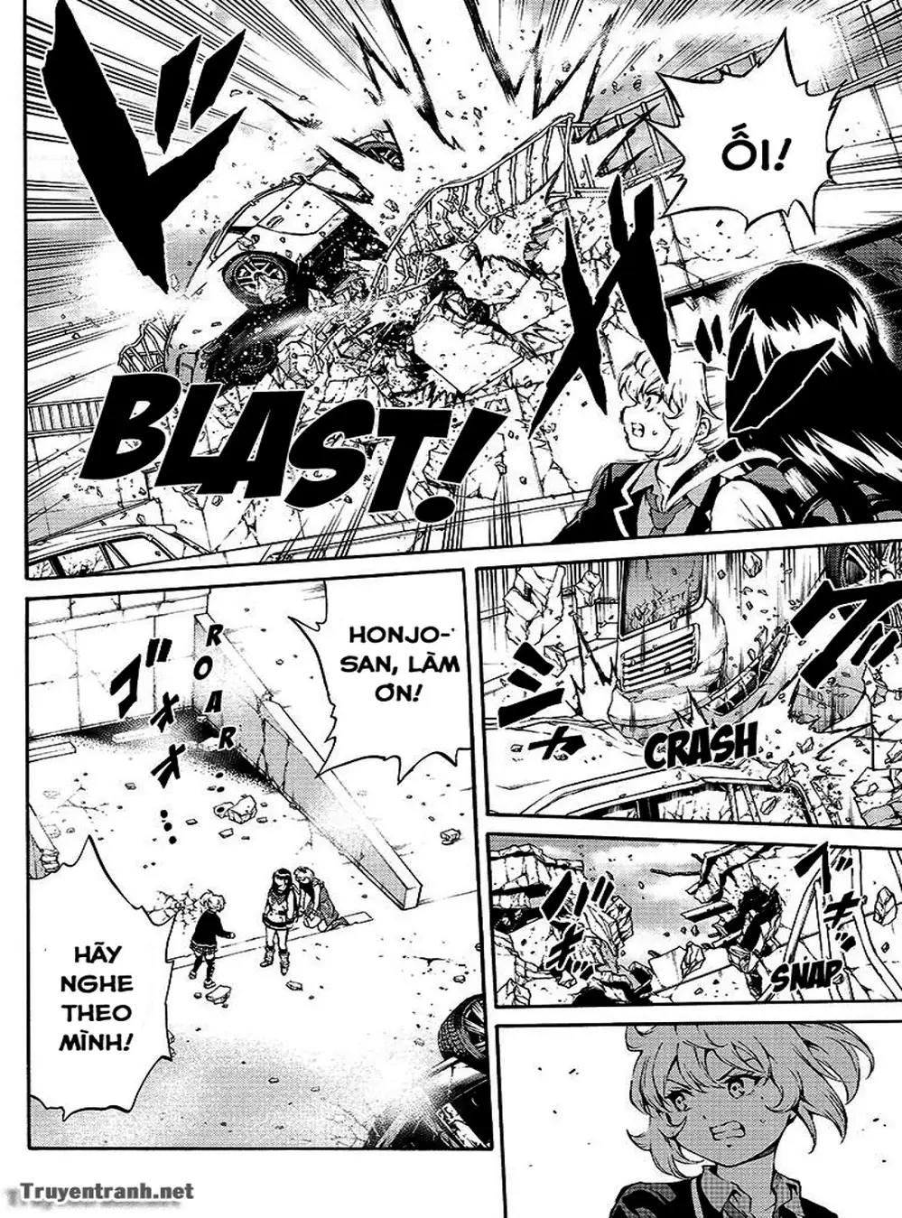 Truyện Tranh Đối Đầu Với Trọng Lực - Tenkuu Shinpan trang 4