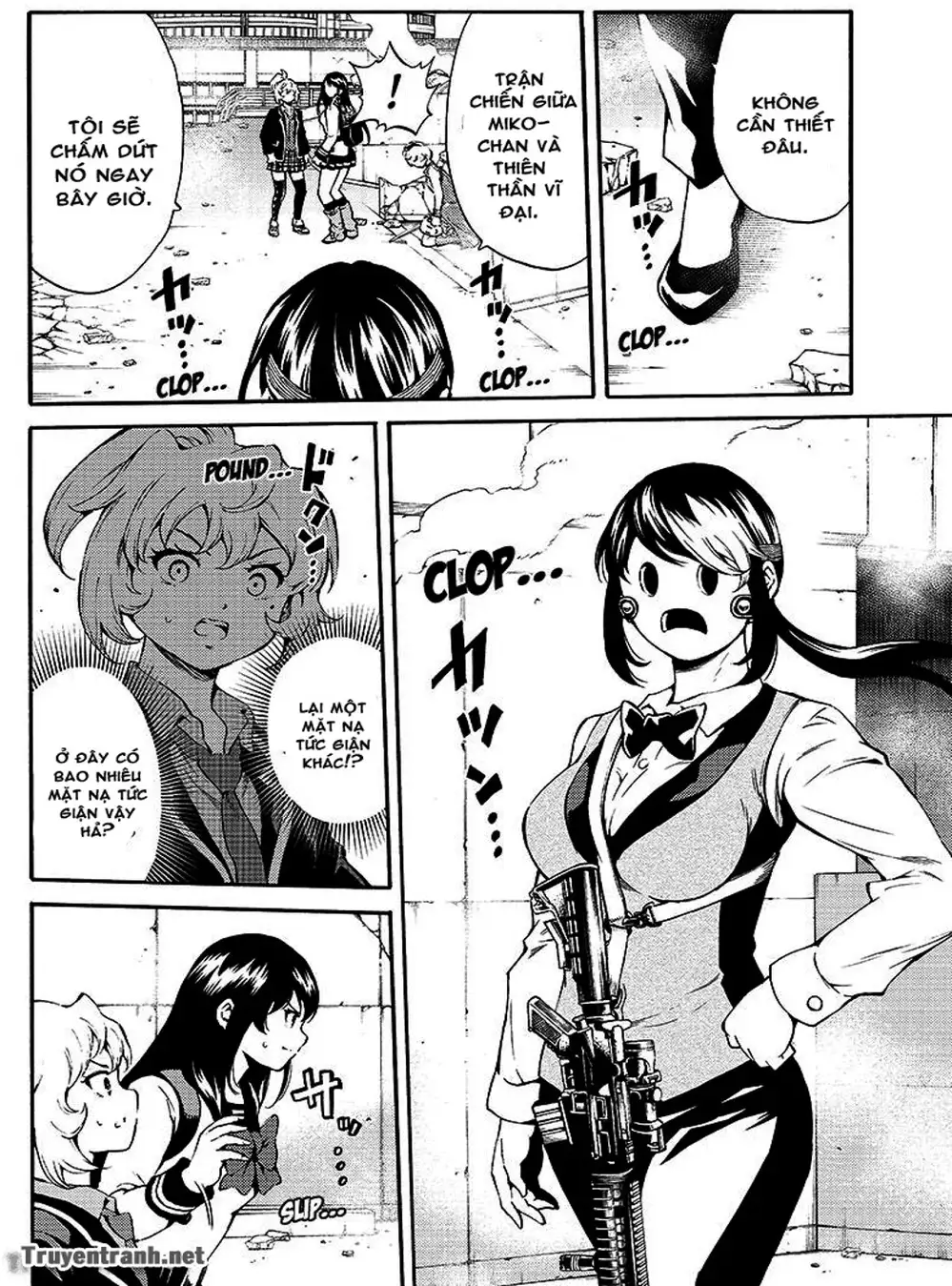 Truyện Tranh Đối Đầu Với Trọng Lực - Tenkuu Shinpan trang 4