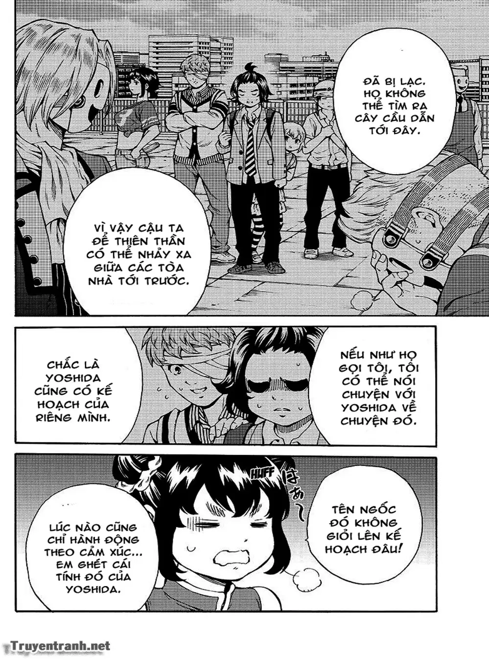 Truyện Tranh Đối Đầu Với Trọng Lực - Tenkuu Shinpan trang 4