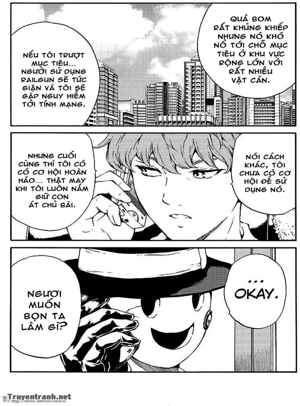 Truyện Tranh Đối Đầu Với Trọng Lực - Tenkuu Shinpan trang 4