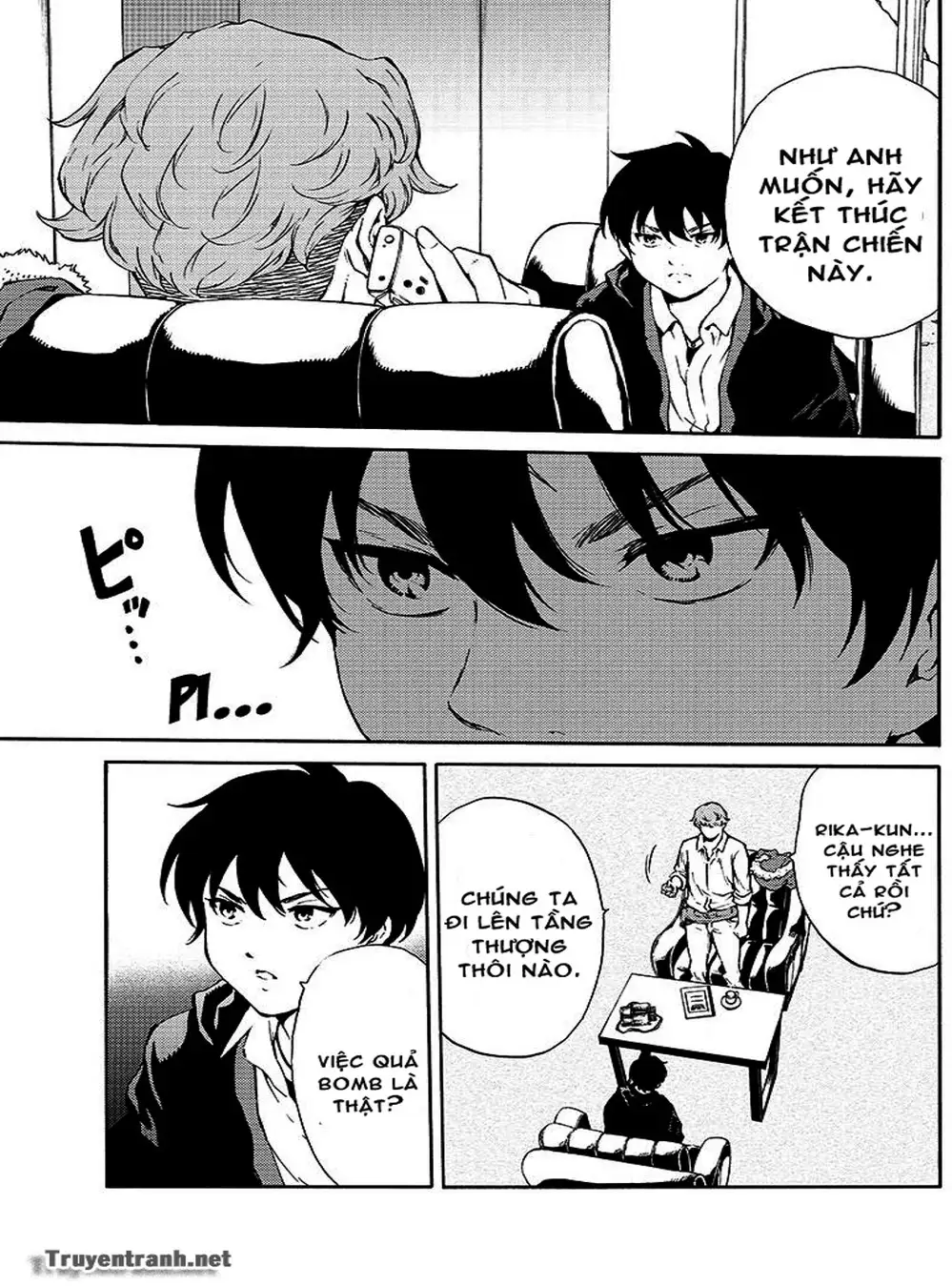 Truyện Tranh Đối Đầu Với Trọng Lực - Tenkuu Shinpan trang 4