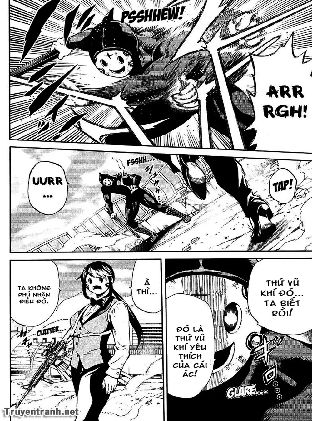 Truyện Tranh Đối Đầu Với Trọng Lực - Tenkuu Shinpan trang 4