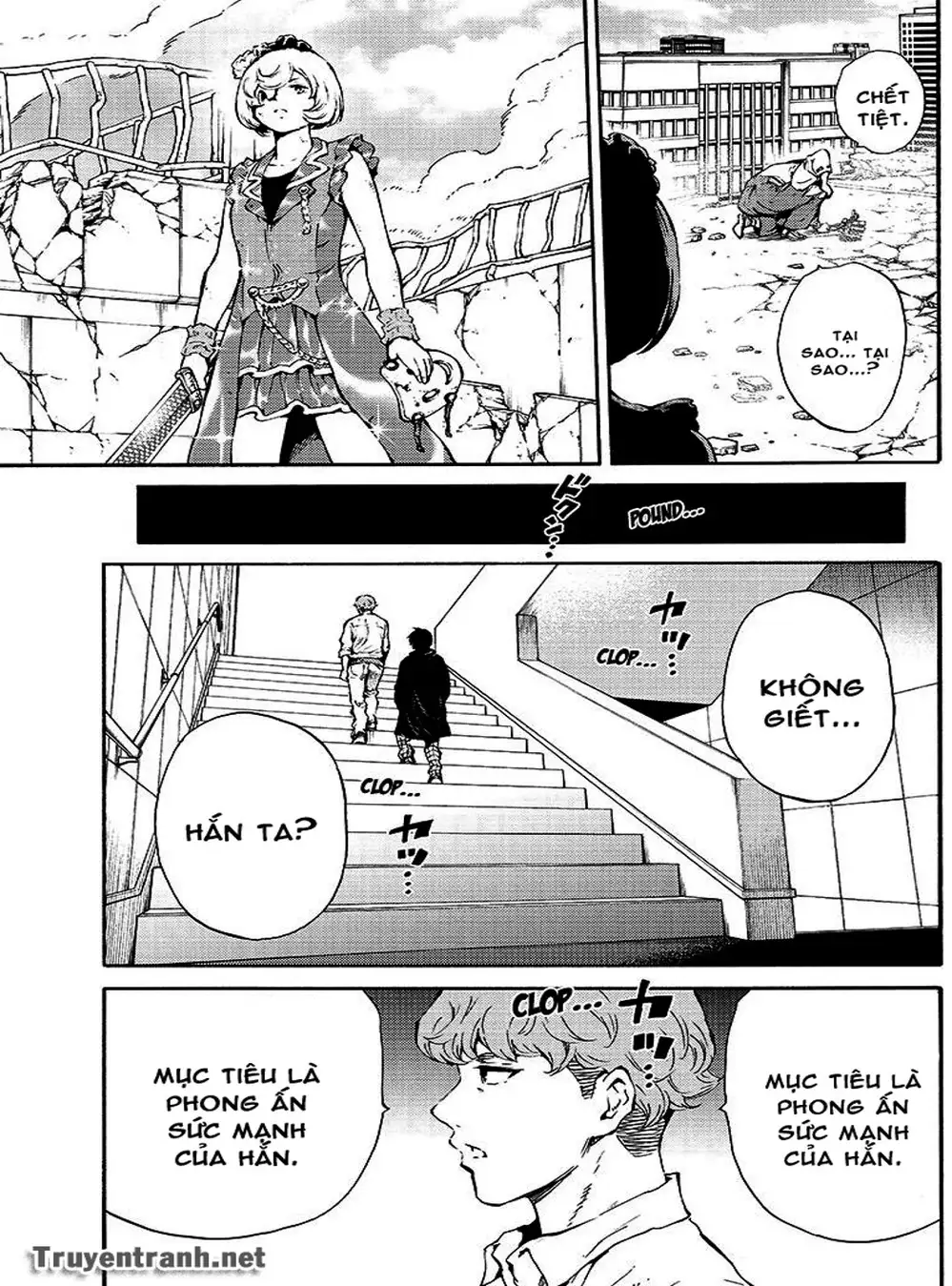 Truyện Tranh Đối Đầu Với Trọng Lực - Tenkuu Shinpan trang 4