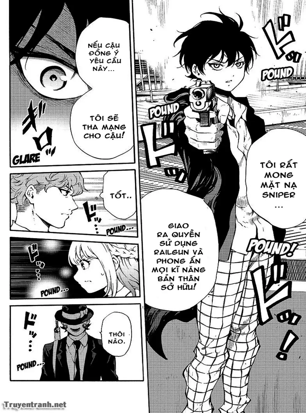 Truyện Tranh Đối Đầu Với Trọng Lực - Tenkuu Shinpan trang 4