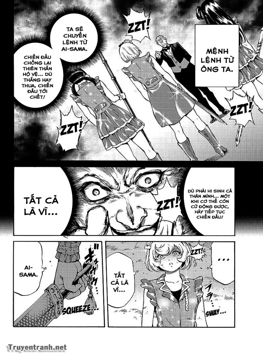 Truyện Tranh Đối Đầu Với Trọng Lực - Tenkuu Shinpan trang 4