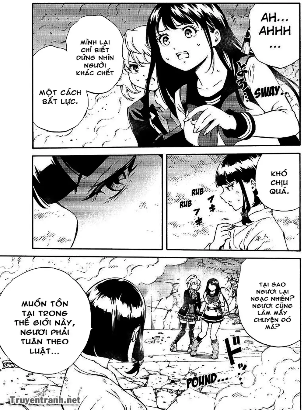 Truyện Tranh Đối Đầu Với Trọng Lực - Tenkuu Shinpan trang 4