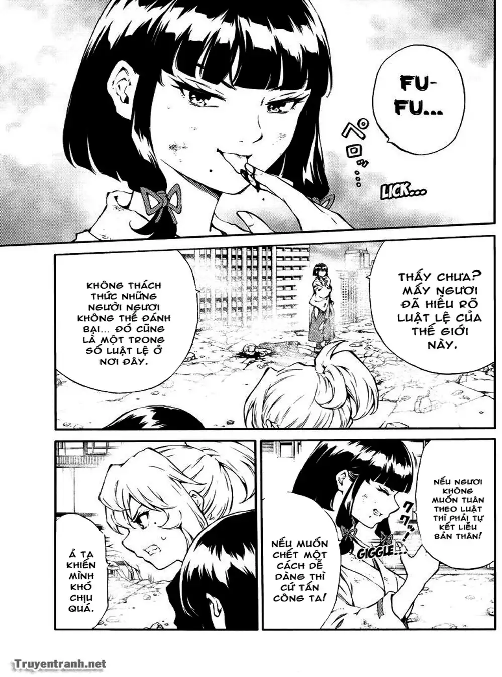 Truyện Tranh Đối Đầu Với Trọng Lực - Tenkuu Shinpan trang 4