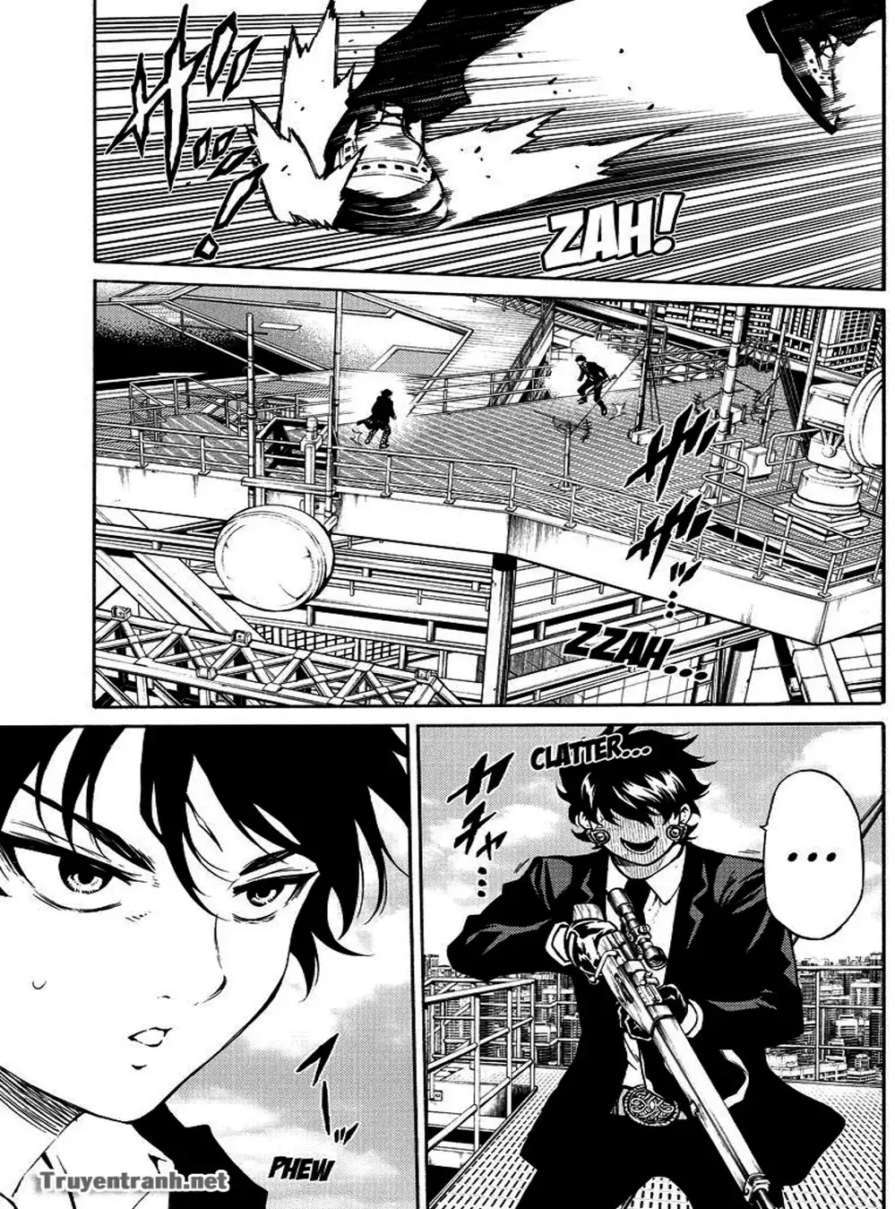 Truyện Tranh Đối Đầu Với Trọng Lực - Tenkuu Shinpan trang 4