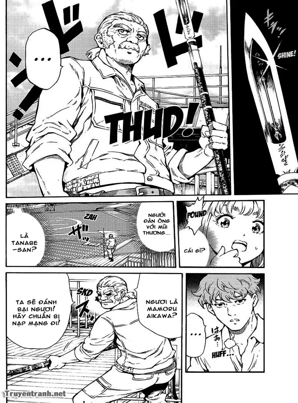 Truyện Tranh Đối Đầu Với Trọng Lực - Tenkuu Shinpan trang 4
