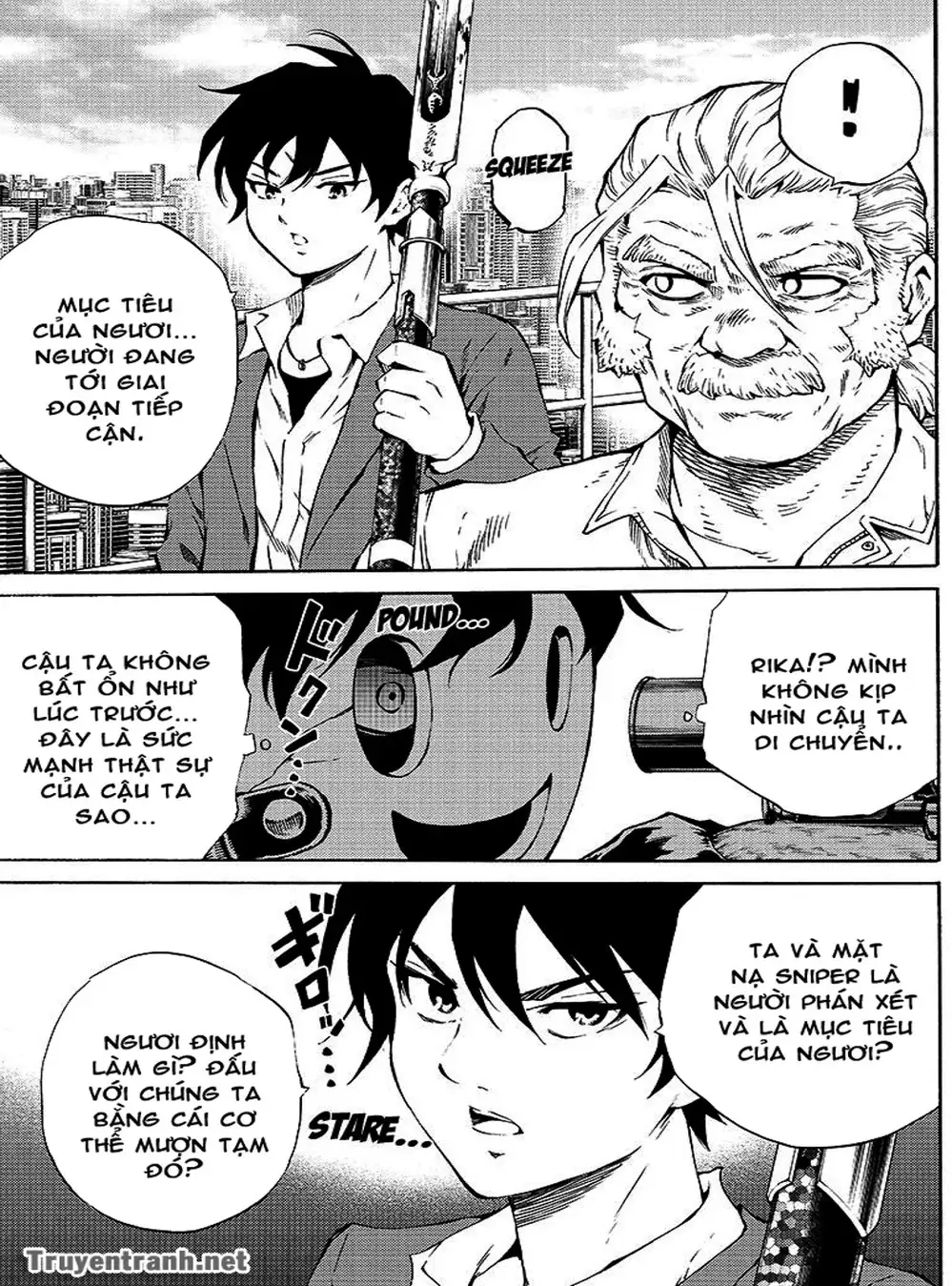 Truyện Tranh Đối Đầu Với Trọng Lực - Tenkuu Shinpan trang 4