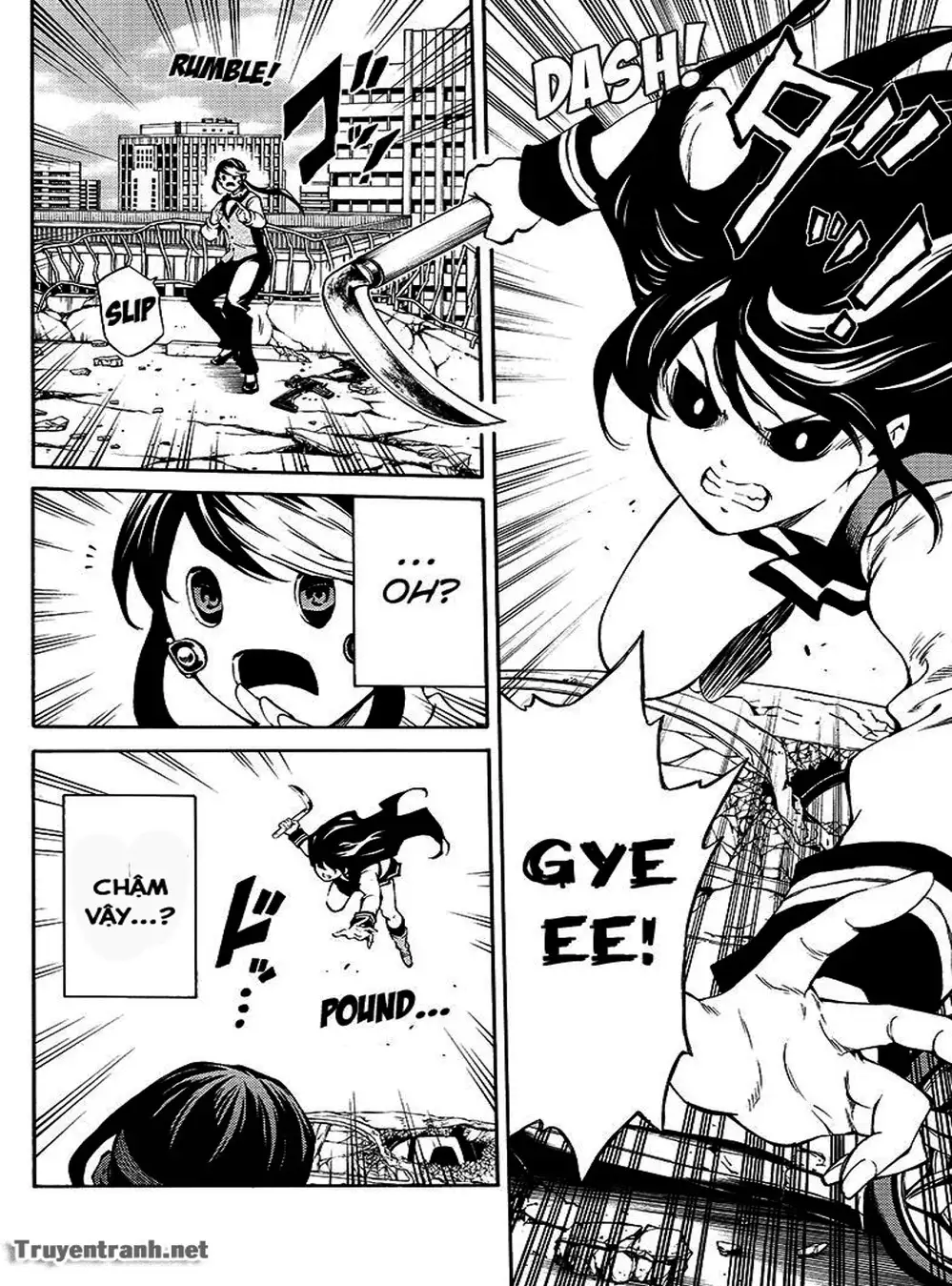 Truyện Tranh Đối Đầu Với Trọng Lực - Tenkuu Shinpan trang 4