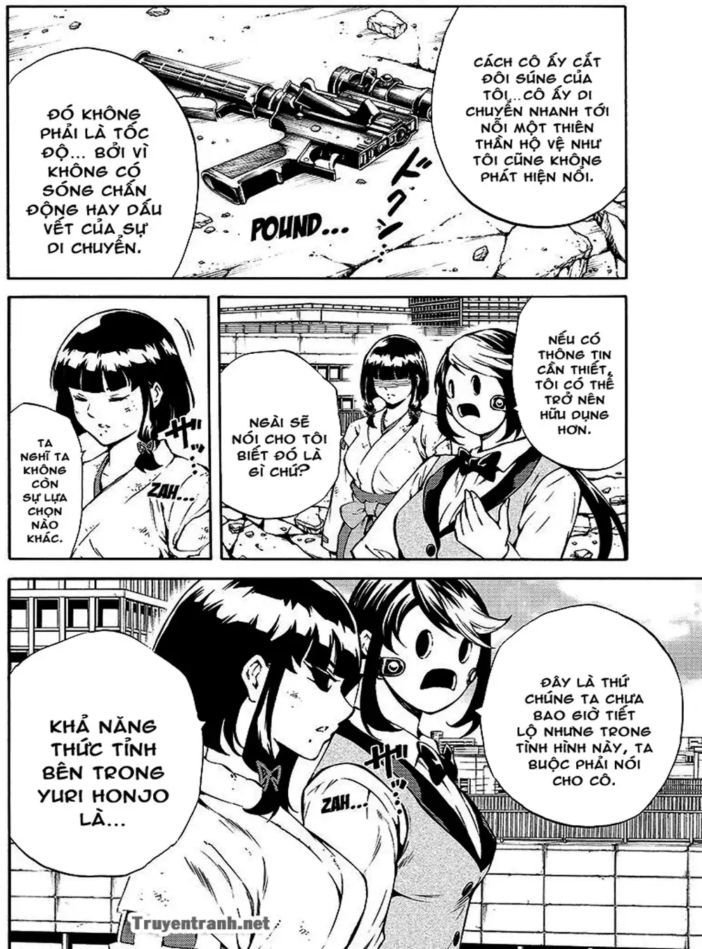 Truyện Tranh Đối Đầu Với Trọng Lực - Tenkuu Shinpan trang 4