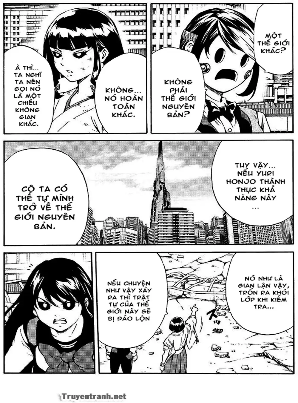 Truyện Tranh Đối Đầu Với Trọng Lực - Tenkuu Shinpan trang 4