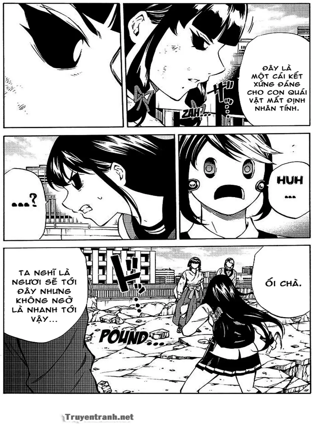 Truyện Tranh Đối Đầu Với Trọng Lực - Tenkuu Shinpan trang 4