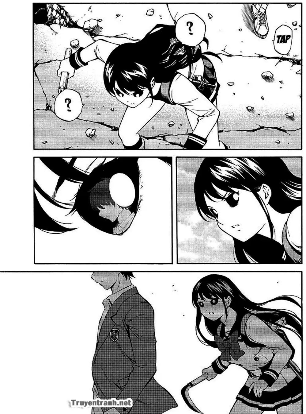 Truyện Tranh Đối Đầu Với Trọng Lực - Tenkuu Shinpan trang 4