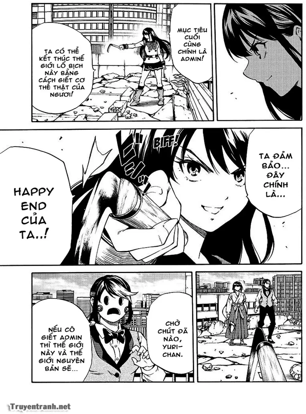 Truyện Tranh Đối Đầu Với Trọng Lực - Tenkuu Shinpan trang 4