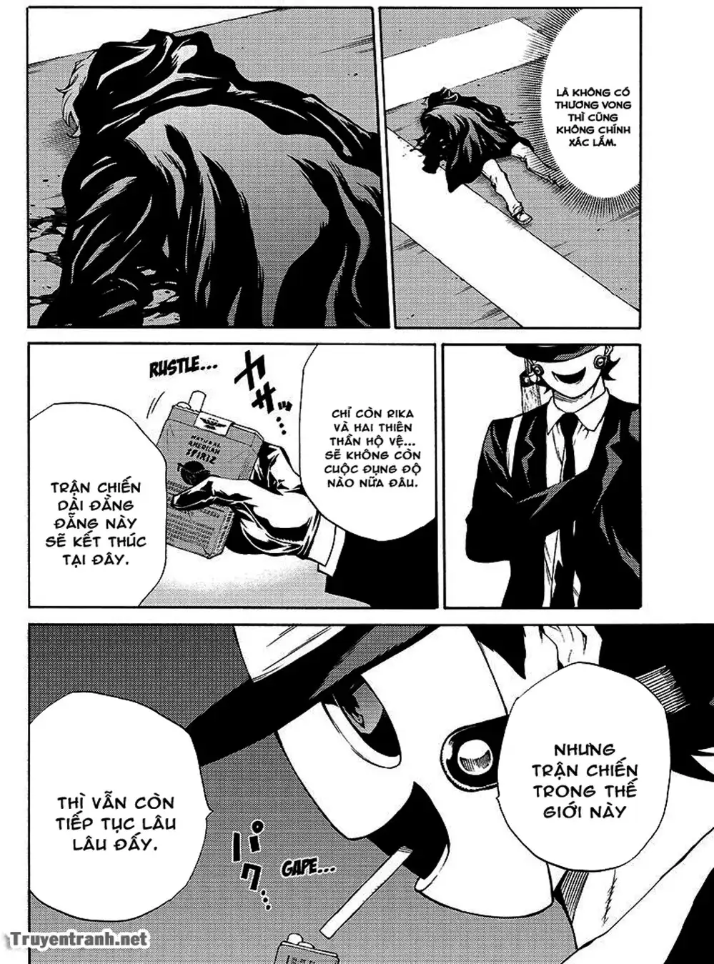 Truyện Tranh Đối Đầu Với Trọng Lực - Tenkuu Shinpan trang 4