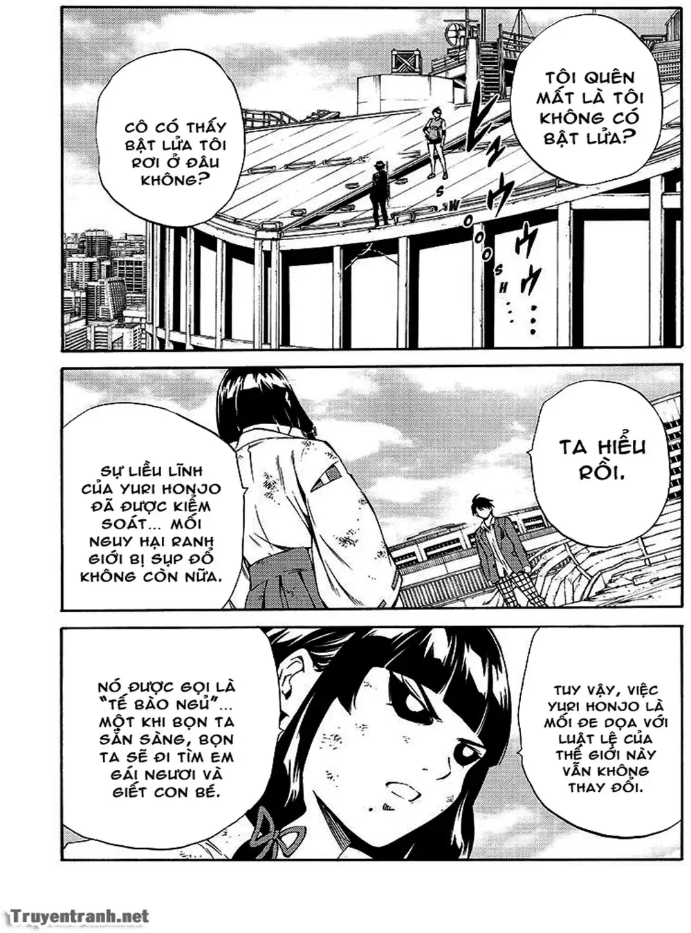 Truyện Tranh Đối Đầu Với Trọng Lực - Tenkuu Shinpan trang 4