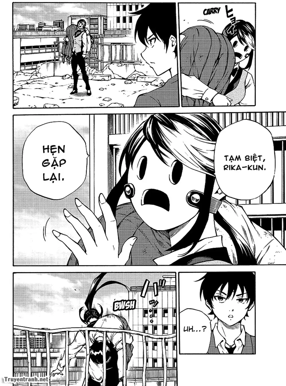 Truyện Tranh Đối Đầu Với Trọng Lực - Tenkuu Shinpan trang 4