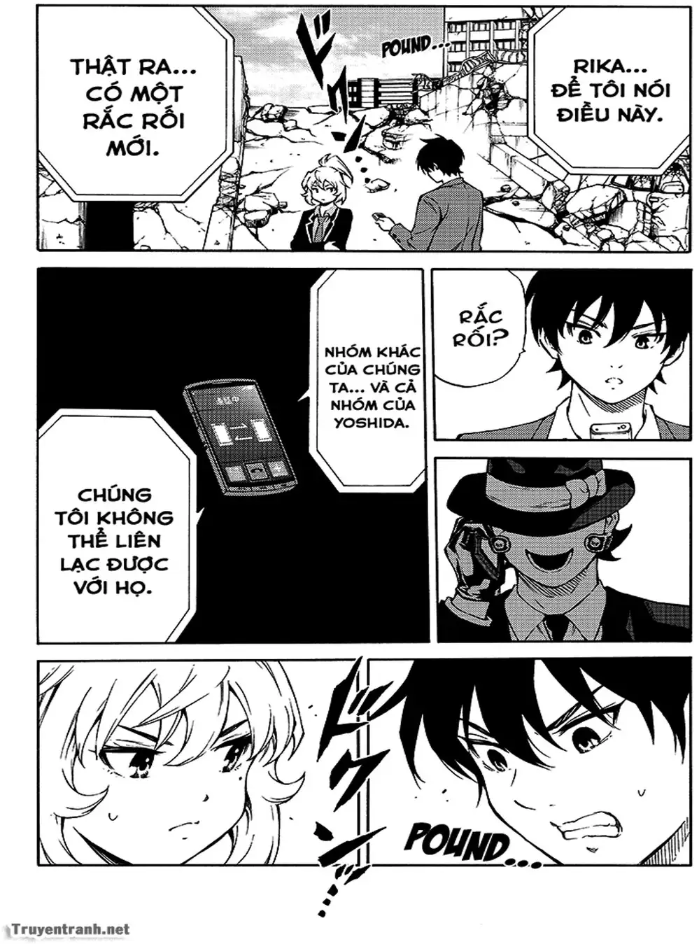 Truyện Tranh Đối Đầu Với Trọng Lực - Tenkuu Shinpan trang 4