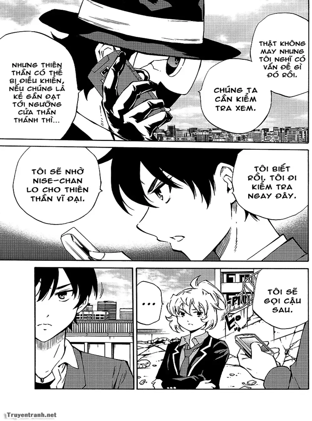 Truyện Tranh Đối Đầu Với Trọng Lực - Tenkuu Shinpan trang 4