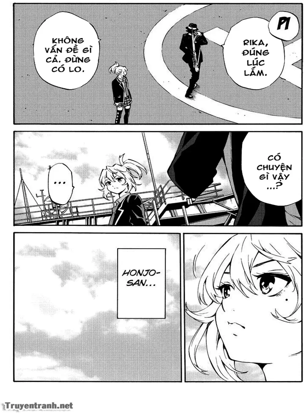 Truyện Tranh Đối Đầu Với Trọng Lực - Tenkuu Shinpan trang 4